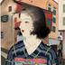 Japanese girl in a western port city from the series <i>Kindai Reijin Gafu</i> ('Album of Contemporary Beauties')